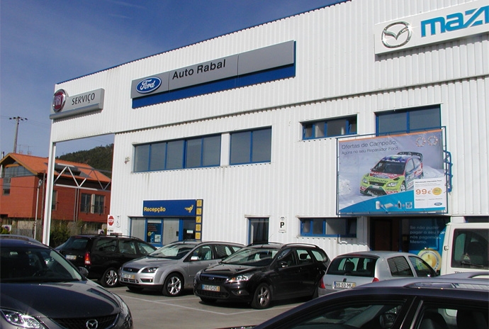 Pavilion for the automotive sector