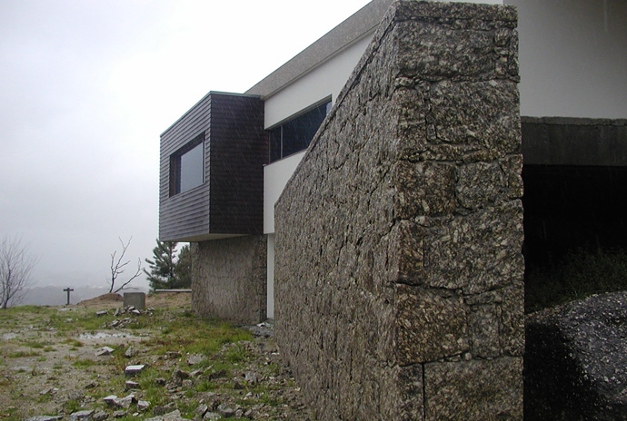 O monolito de granito... a natureza