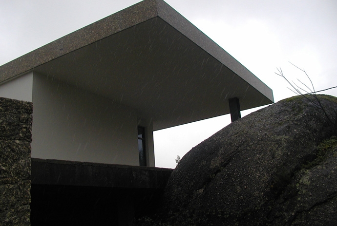 O monolito de granito... a natureza