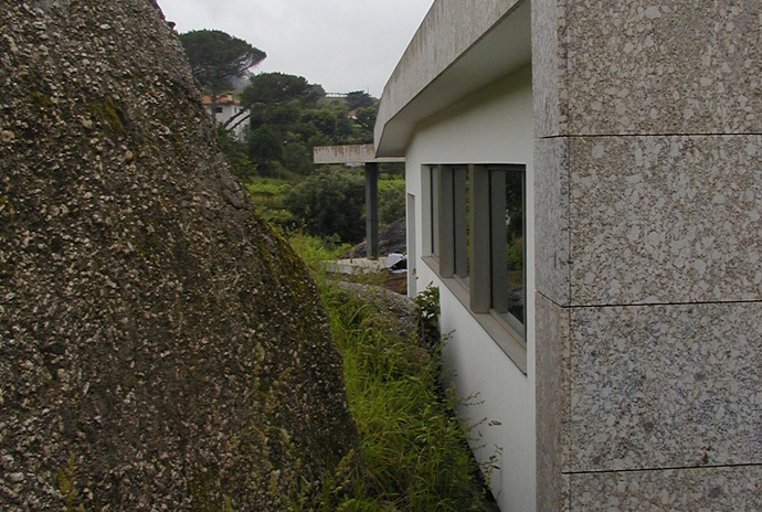 O monolito de granito... a natureza