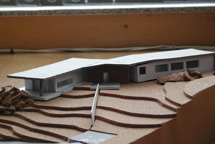 O monolito de granito... a natureza