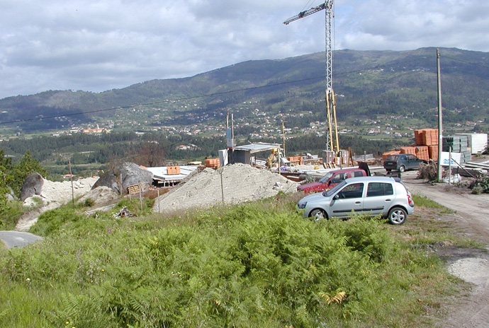 O monolito de granito... a natureza