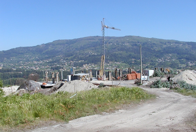 O monolito de granito... a natureza