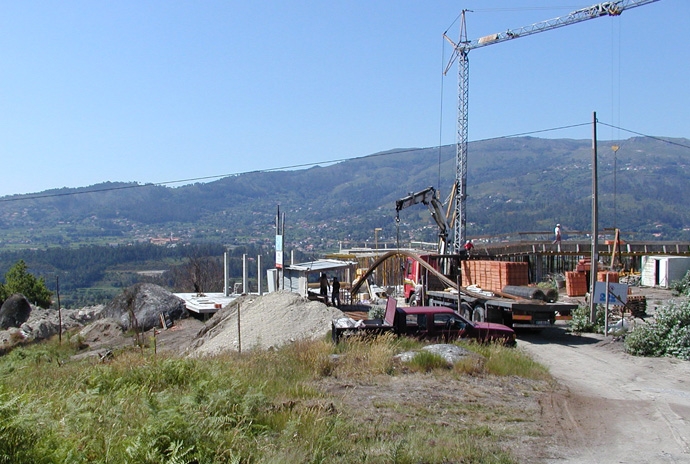 O monolito de granito... a natureza