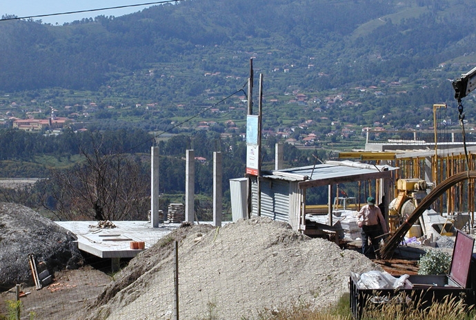 O monolito de granito... a natureza