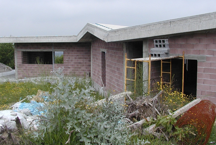 O monolito de granito... a natureza