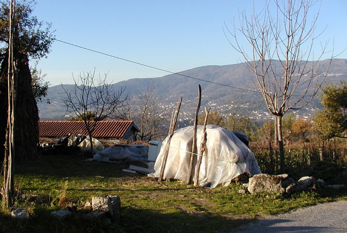 O monolito de granito... a natureza